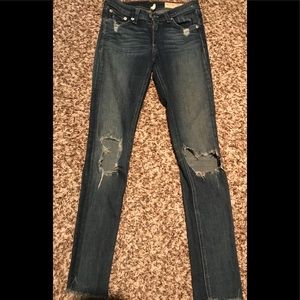 Rag and Bone blue jeans